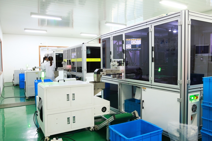 Jiangsu Kunyuan Rubber & Plastic Technology Co.,Ltd خط إنتاج المصنع